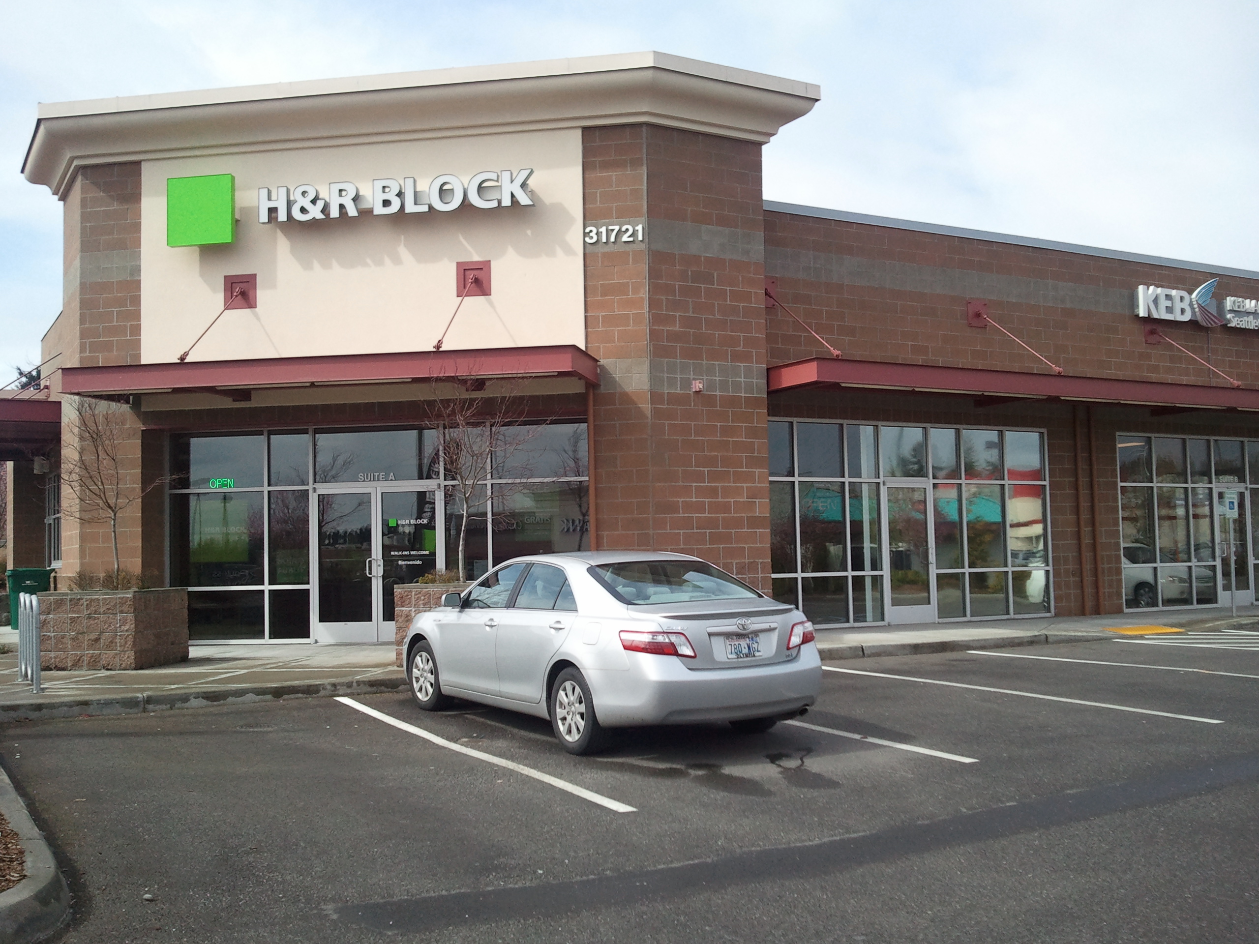 H&R Block Store Front Window Tint - Federal Way